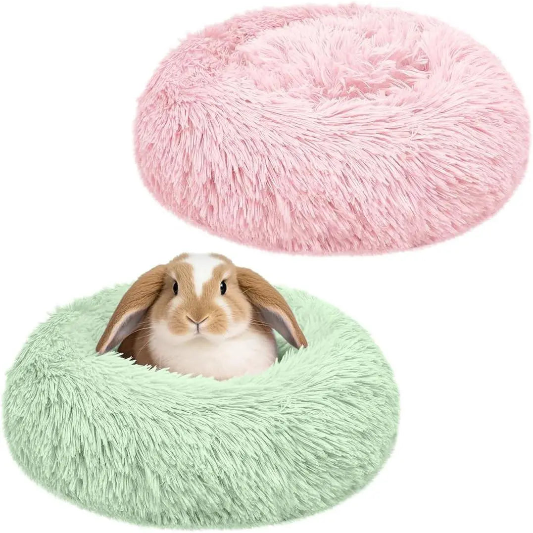 Large Soft and Comfortable Bunny Bed Hideout - Cozy Mat and Warm Cage Accessories for Guinea Pigs