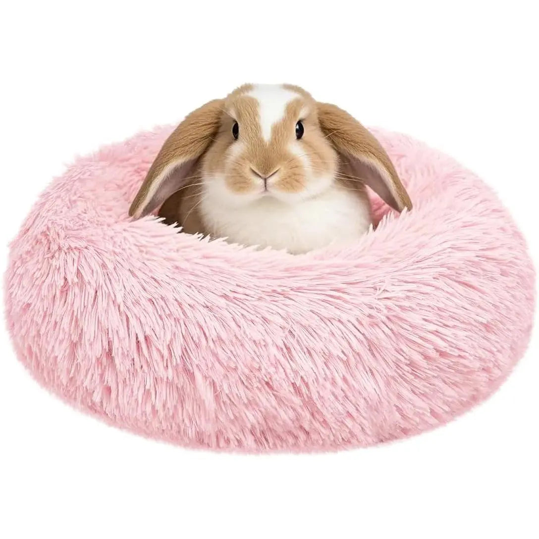 Large Soft and Comfortable Bunny Bed Hideout - Cozy Mat and Warm Cage Accessories for Guinea Pigs