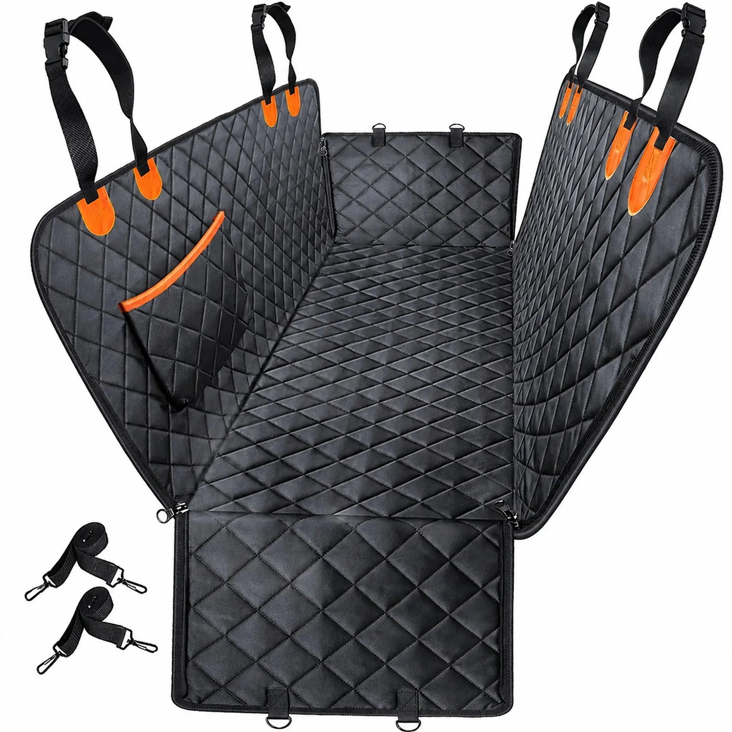 Premium Dog Car Seat Cover - Universal Fit, Waterproof, Scratch-Resistant, Non-Slip, Washable Pet Travel Mat for All Seasons