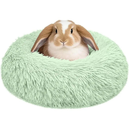 Large Soft and Comfortable Bunny Bed Hideout - Cozy Mat and Warm Cage Accessories for Guinea Pigs