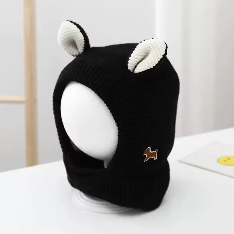 Dog Ear Protection Muffs - Winter Warmth and Noise Reduction Caps for Medium to Large Dogs, Ideal for Christmas Celebrations