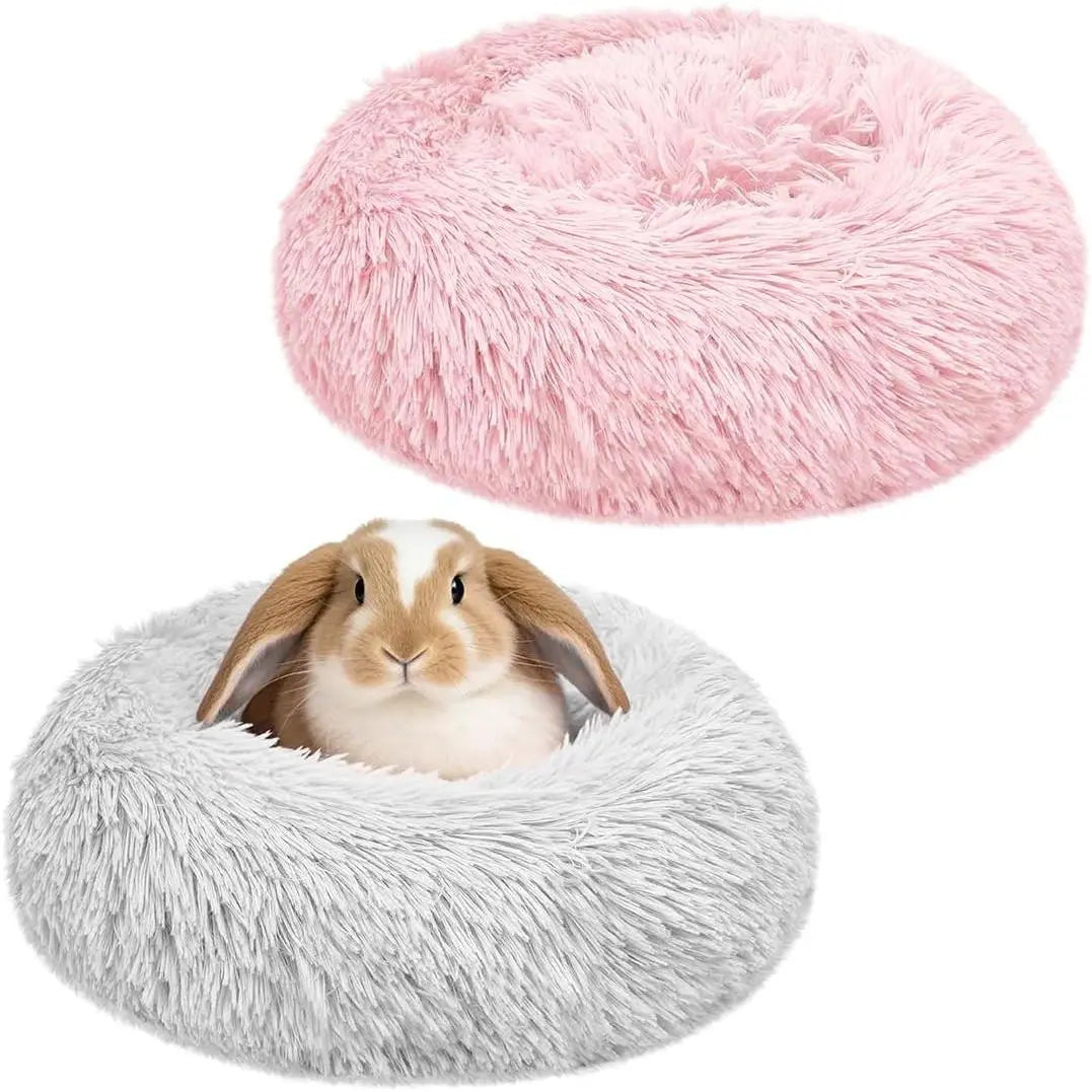Large Soft and Comfortable Bunny Bed Hideout - Cozy Mat and Warm Cage Accessories for Guinea Pigs