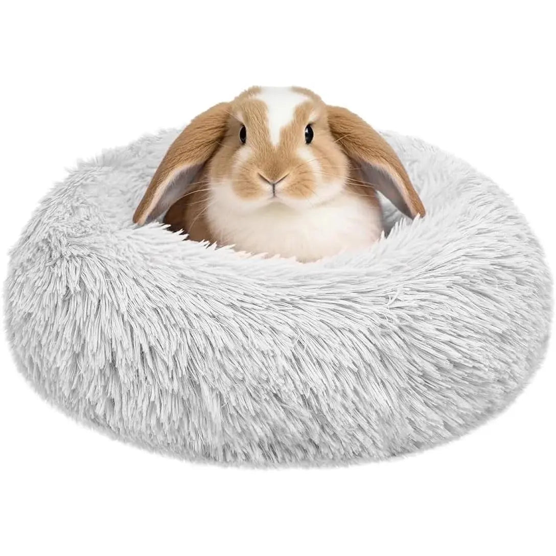 Large Soft and Comfortable Bunny Bed Hideout - Cozy Mat and Warm Cage Accessories for Guinea Pigs