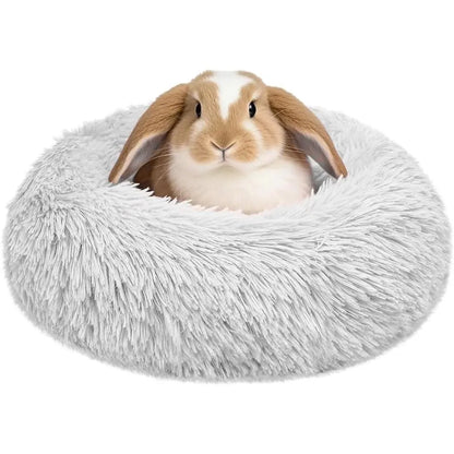 Large Soft and Comfortable Bunny Bed Hideout - Cozy Mat and Warm Cage Accessories for Guinea Pigs